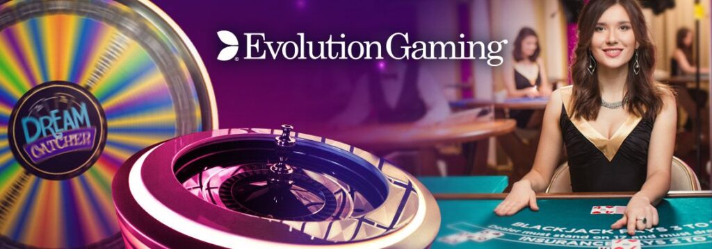 Τα καλύτερα παιχνίδια καζίνο από την Evolution Gaming.